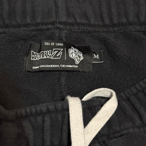 Darc Sport Wolves Club x DBZ Dragon Ball Z "OUR WISH" Sweatpants Size Medium - Picture 5 of 5